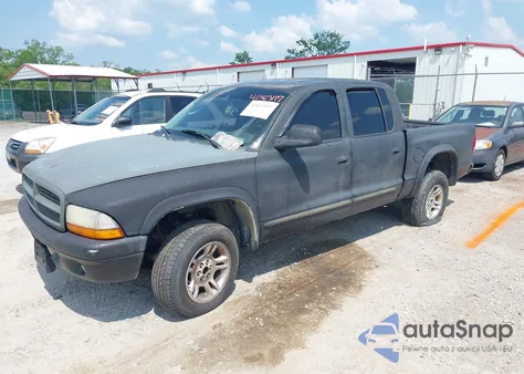 2004 Dodge Dakota Slt из США, поврежденный, VIN 1D7HG48N34S693877